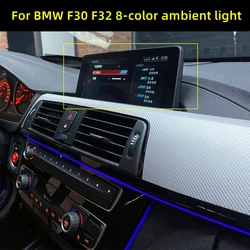 Automotive LED Ambient light suitable for BMW F30 F32 8-color Interior atmosphere Door mold light strip protocol screen control