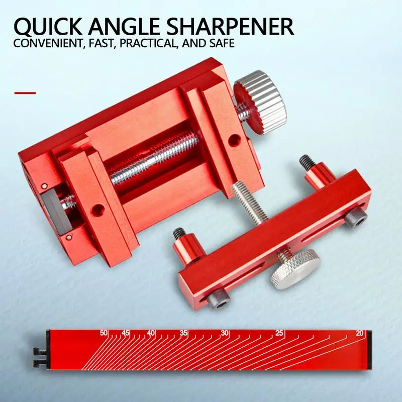 Honing Guide For Chisels And Planes Adjustable Aluminum Alloy Honing Guide Tool Whetstone Sharpener And Angle Finder For