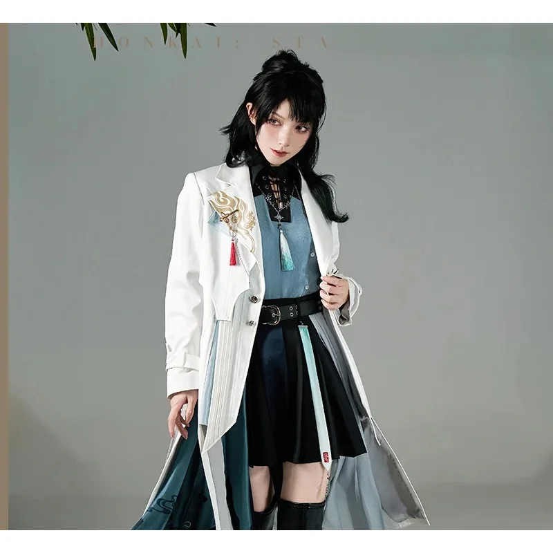 

Pre-sale Honkai Star Rail Windcheater Feixiao Theme Impression Serie Long Coat Doujin Cosplay Costume for Men Women KKCos