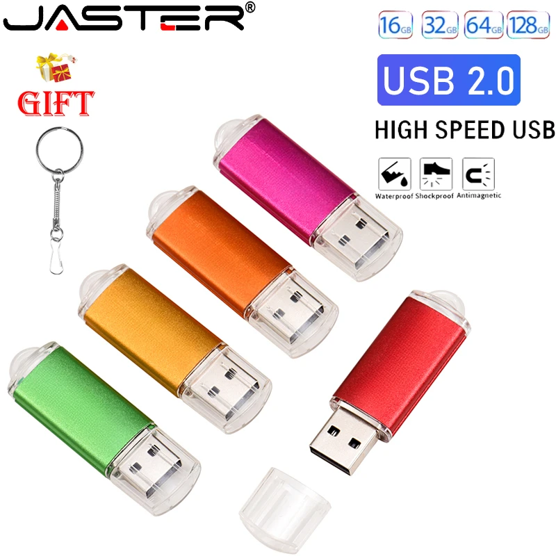 USB 2.0 Flash Drive 128GB High Speed Pen Drive 64GB 32GB Key Chain Memory Stick 16GB Purple Mini USB Stick 8GB for Laptop U Disk