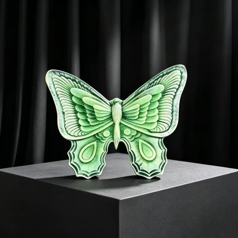 Butterfly Ceramic Decor for Sashimi Platter New Style Simulation Fish Ornament Restaurant Food Display Decoration