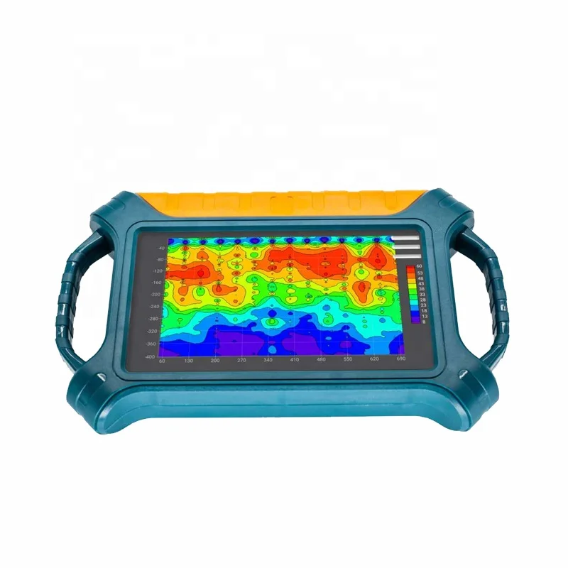 ADMT-300SX-16D 16 rilevatore di acque sotterranee profonde con Touch screen 3D multicanale 100M-300M di profondità