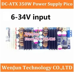 NEW Design 6～34V ITPS Wide Voltage with 3780 Chip DC-ATX fanless power supply 350W Full Solid State