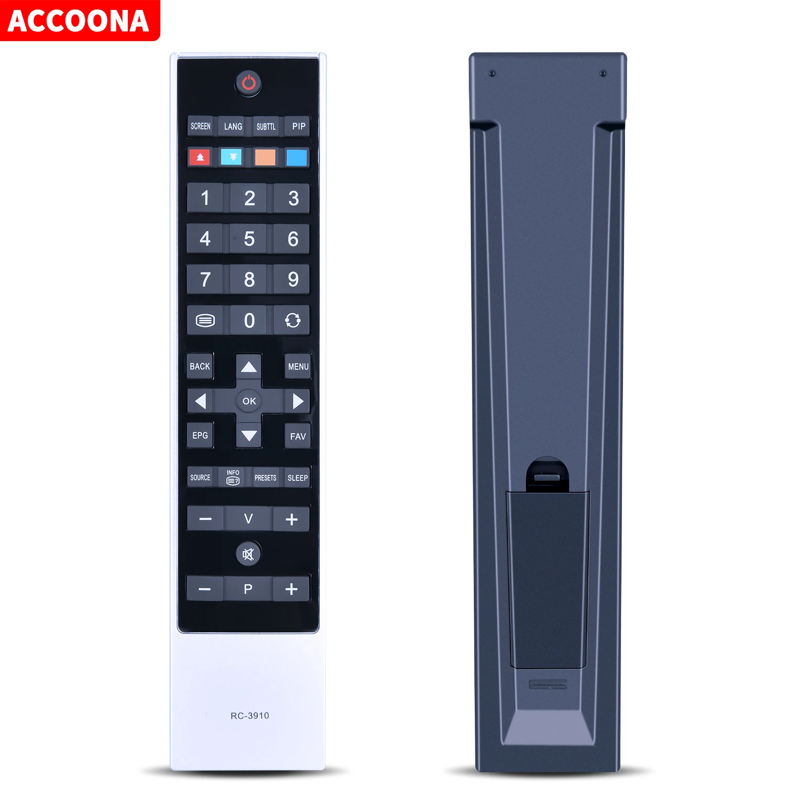 RC-3910 Replacement Remote Control Applicable for Toshiba 40BV701B, 22BL702B, 19BV500B 37BV701B TV