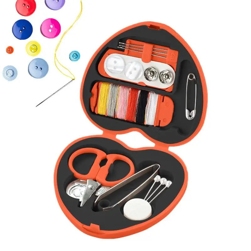 Mini Travel Sewing Kits Portable Multi Function Needle Sewing Box Storage Case Handwork Sewing Accessories And Tools for home