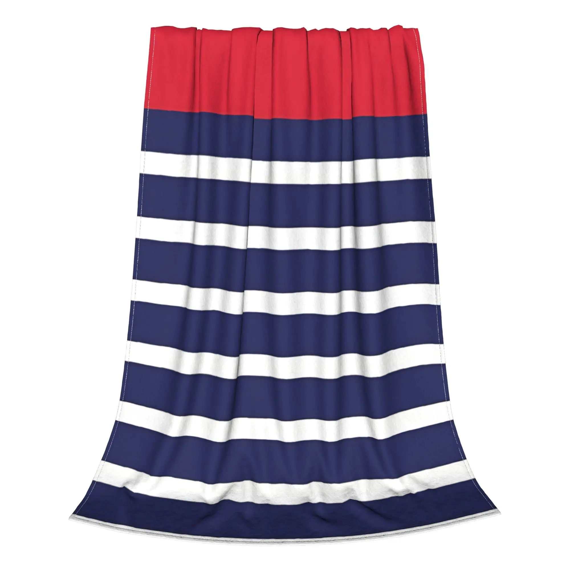 1PC Home Cutecore Sailing  Nautical Color Blanket Super Cosy Plush Home Living Room Sofa Halloween