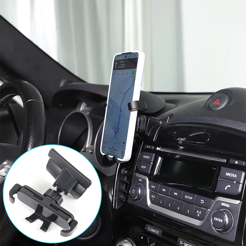 

Для Nissan Juke 2011-2019 Infiniti ESQ автомобильная центральная консоль вентиляционное отверстие подставка держатель для мобильного телефона поддержка GPS-навигации подставка крепление