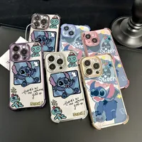 Phone Case For OPPO Realme C55 C53 C75 C51 C31 C15 C2 C20 C11 C30 C30S C33 C35 9 13 Pro Plus 7 NARZO 50 5G cover Cute Stitch