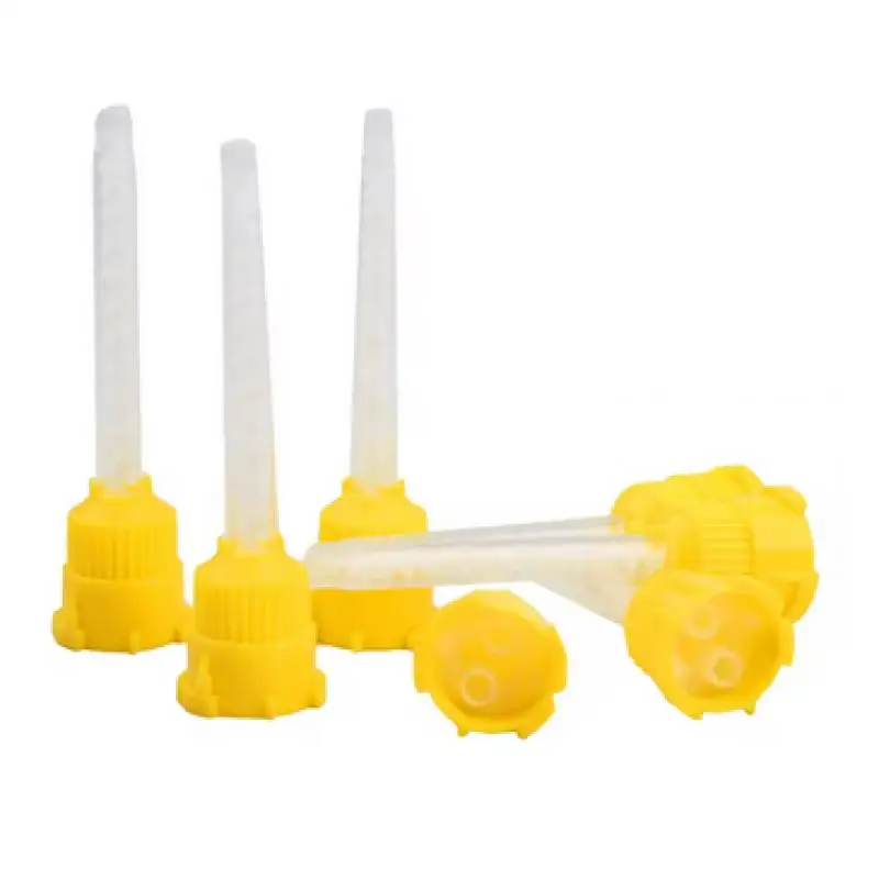 50 stücke Intraorale Misch Tipps Mischen Rohre Dental Abdruck Einweg/Einweg Silikon Gummi Zahnmedizin Materialien