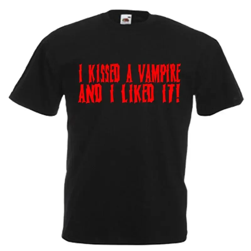 Kissed A Vampire Gothic Adults Mens T Shirt 12 Colours Size S 3XL