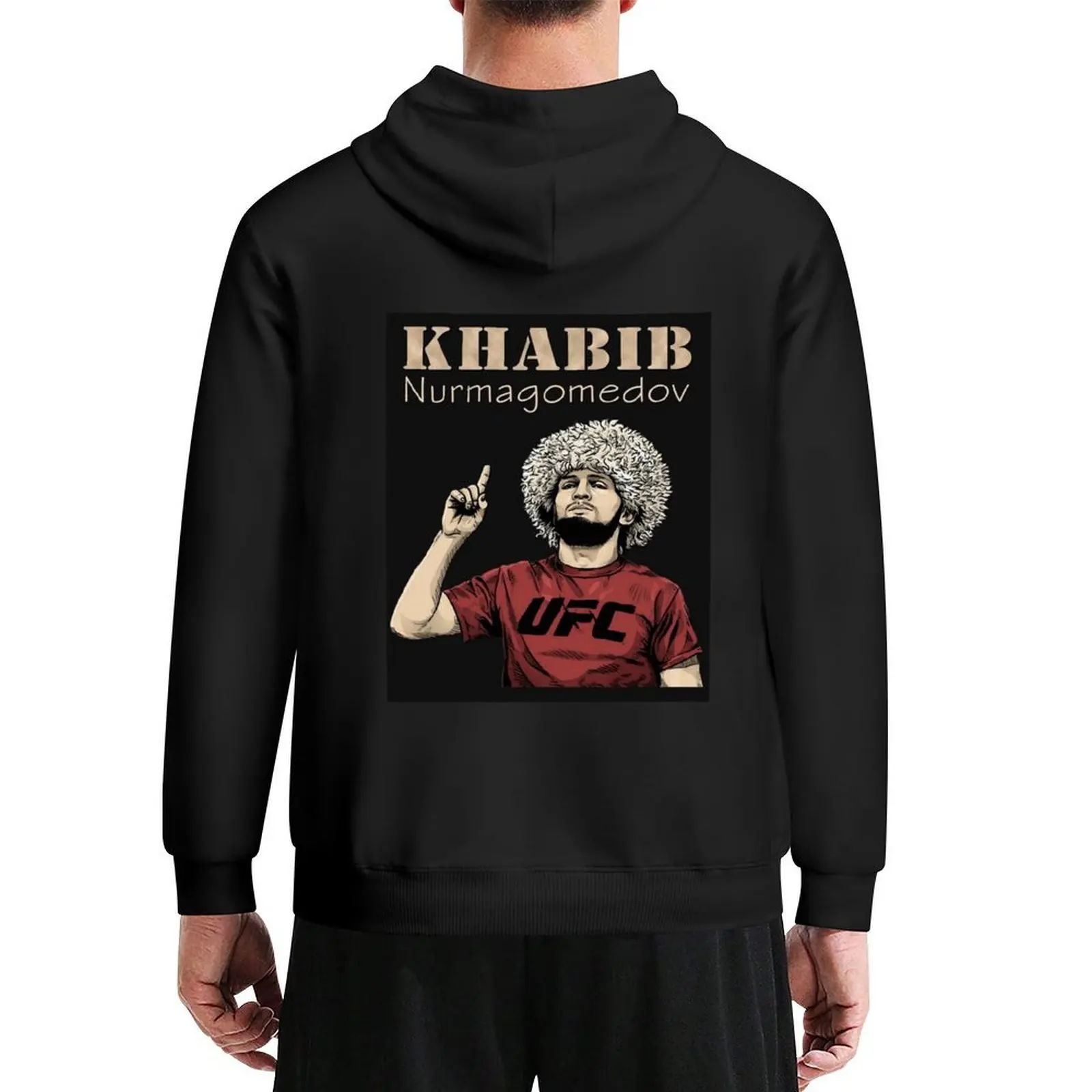 

KHABIB NURMAGOMEDOV Hoodie autumn clothes autumn jacket men men's sweat-shirt set men clothes designer hoodies