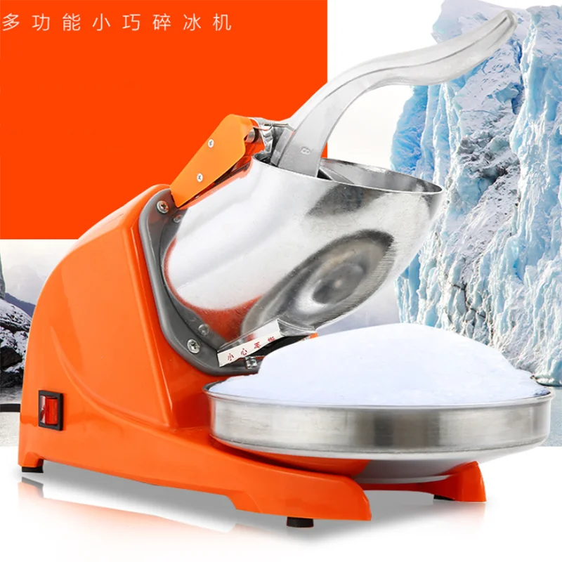 Ice Crusher Shaver Electric Snow Cone Maker Home Ice Shaver Crusher