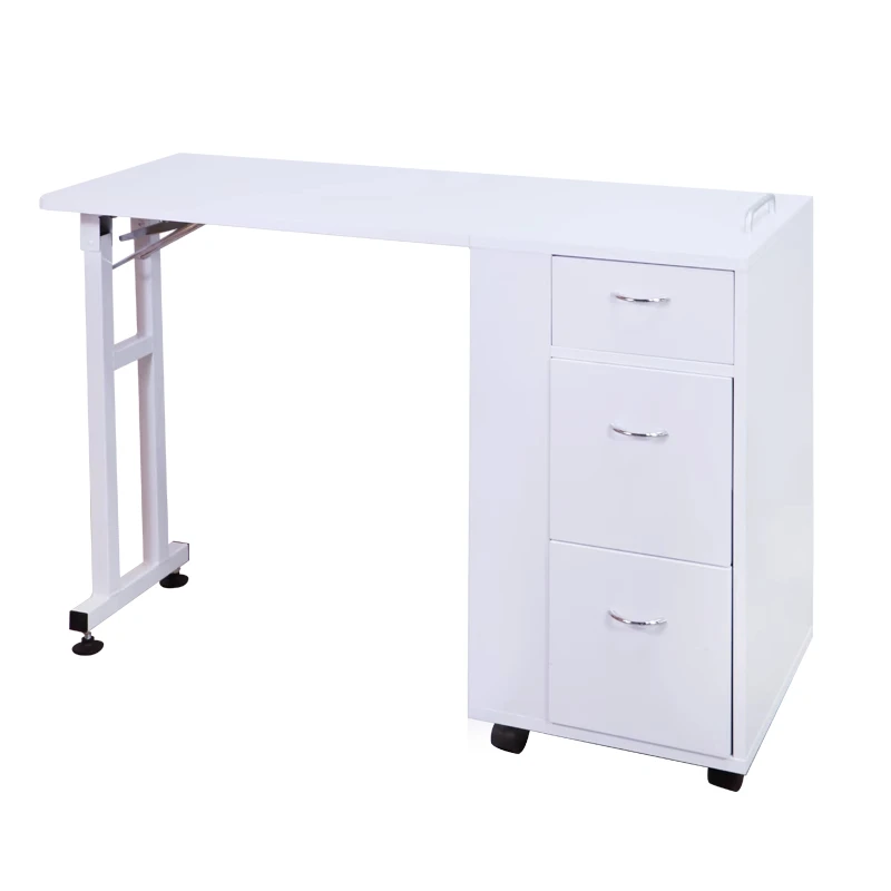Simplemanicure Table Single Nail  Mobile Folding Portable Manicure Mesa De Manicura Nails Salon Furniture Commercial