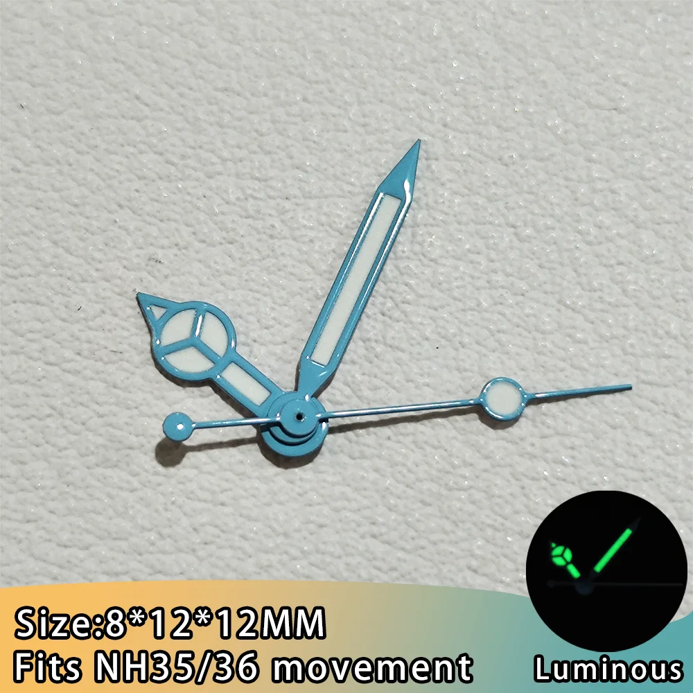 

NH35 Hands NH35 SUB Watch Hands Green Luminous Hand Suitable For NH34 NH35 NH36 NH38 NH70 Movement Watches Pointers Accessories