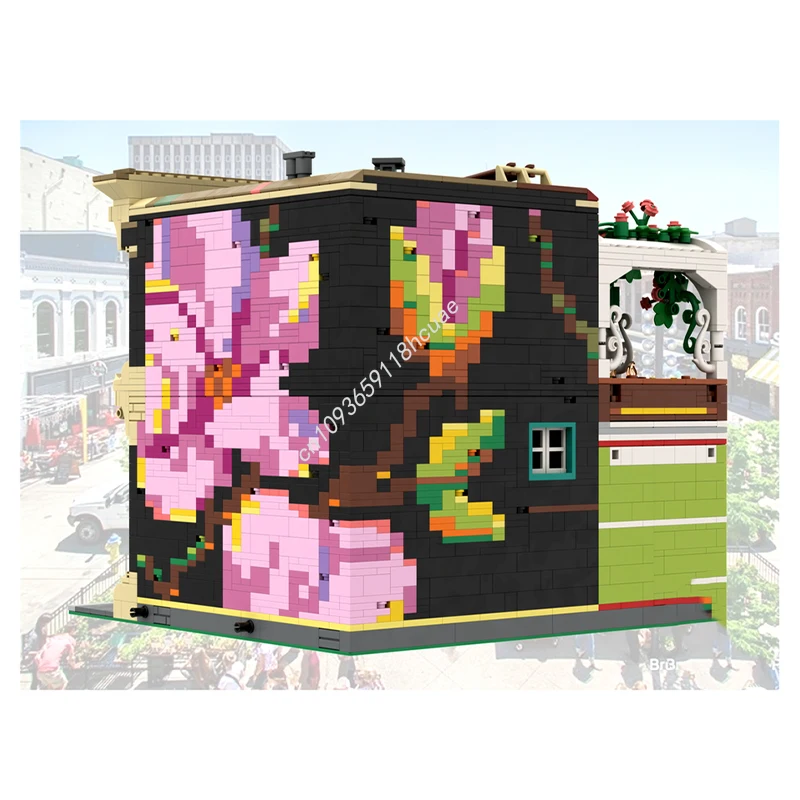 3922 pezzi MOC Honey Side of Life & The Heatery Edifici modulari Building Blocks Regalo di sfida per le vacanze di Natale che uccide il tempo