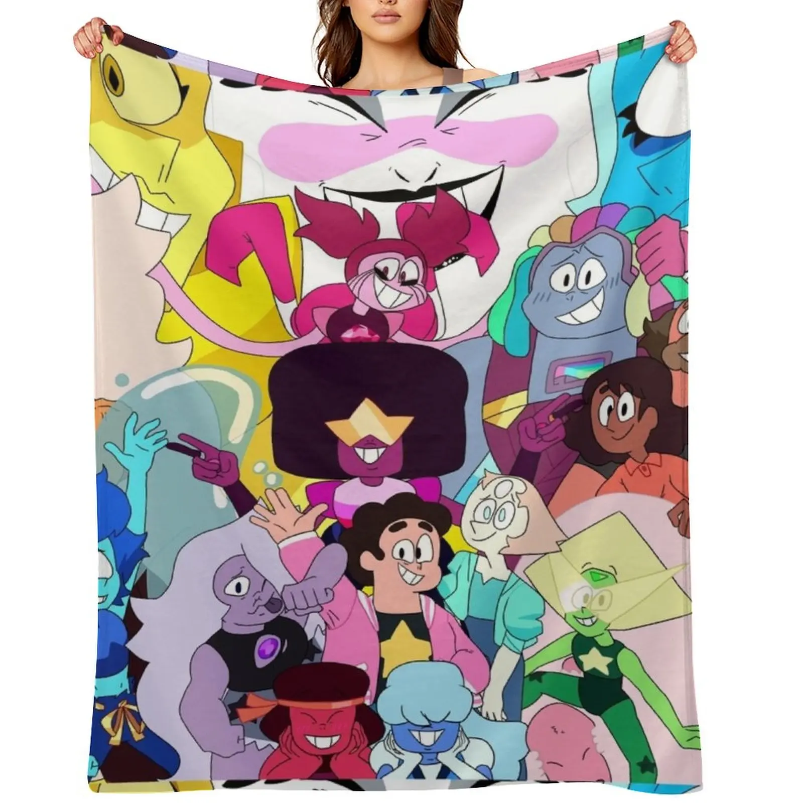 

goodbye Steven Universe Throw Blanket Quilt Extra Large Throw Sofa Giant Sofa Blankets