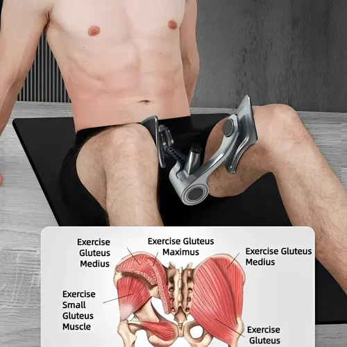 Equipo de fitness Kegel para ejercicio en casa, entrenador de músculos pélvicos de la pelvis, equipos de glúteos para hombres, ejercitador de suelo, fortalecedor