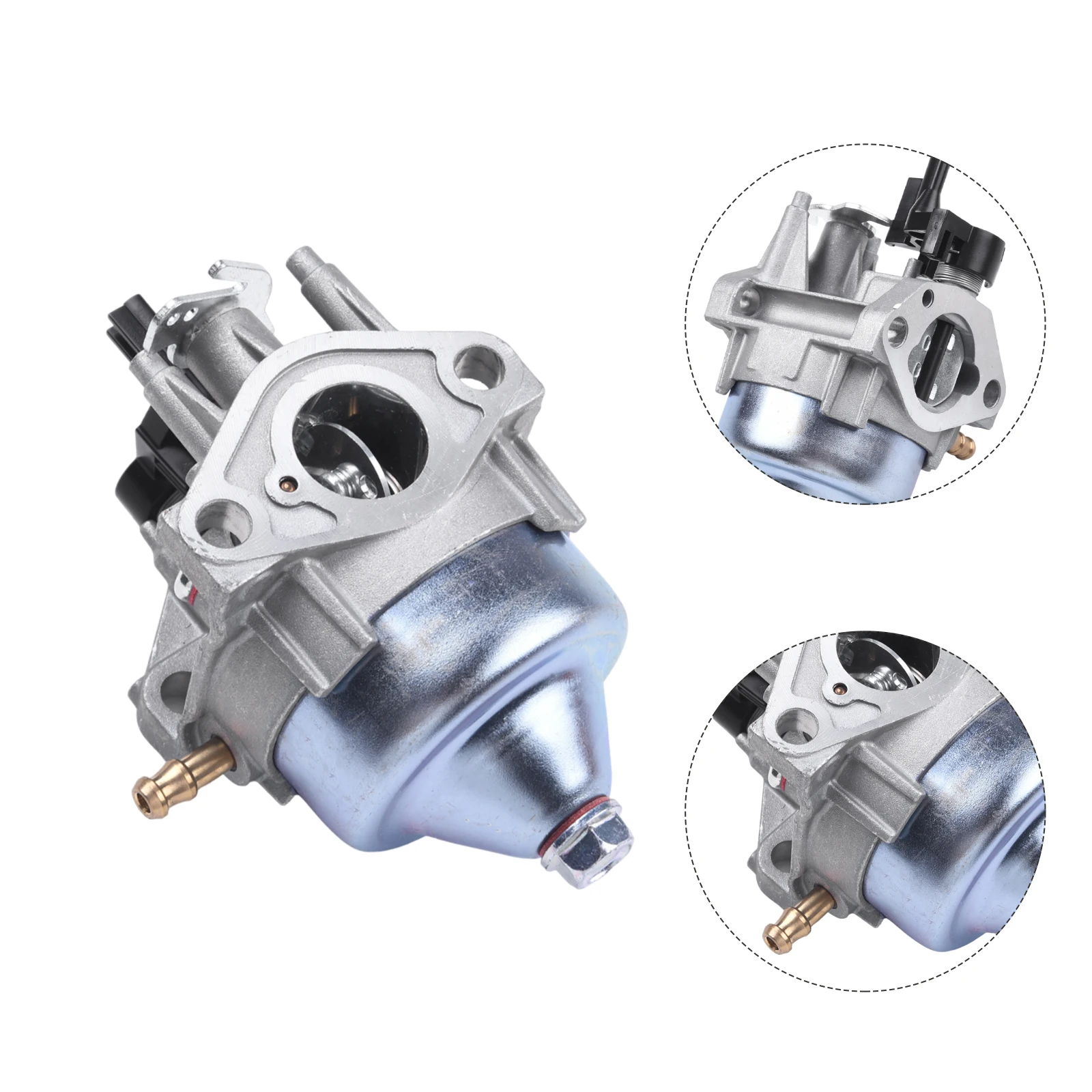 Комплект карбюратора для Honda HRR216K10 PKAA VKAA HRR216K9 PKAAA VKAAA HRR216K11 PKAA VKAA с 6 прокладками, топливным фильтром, шлангом и пружиной