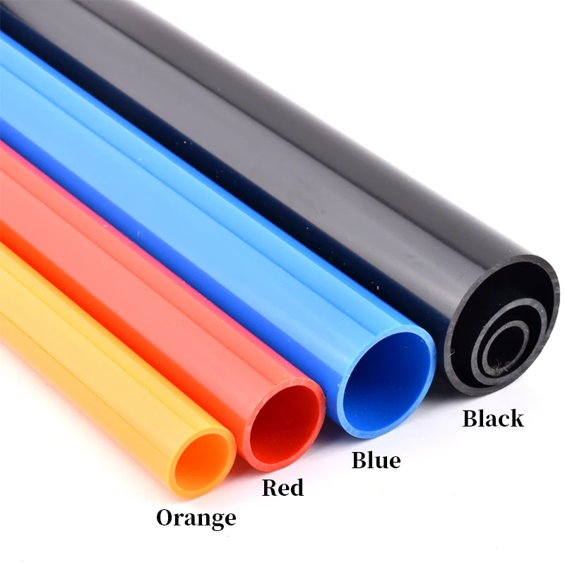 4 Colors PVC Pipe O.D 20~75mm Agriculture Garden Irrigation Hard Tube Fish Tank Water Pipe Aquarium Supplies Home DIY Freme Tube