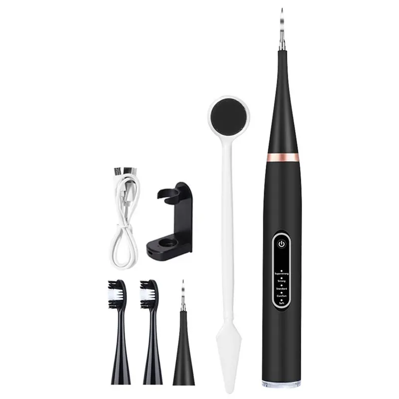 

【KITCHEN GADGET】Dog Plaque And Tartar Remover Electric For Dogs Toothbrush 5 Modes, 3 Brush Heads-Deep Cleaning For Dogs And Cat