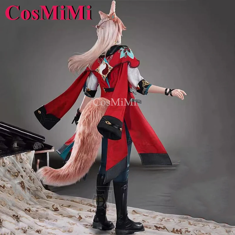 Cosmimi heißes Spiel Honkai: Star Rail Jiaoqiu Cosplay Kostüm Mode Uniform voller Satz Unisex Karneval Party Rollenspiel Kleidung neu