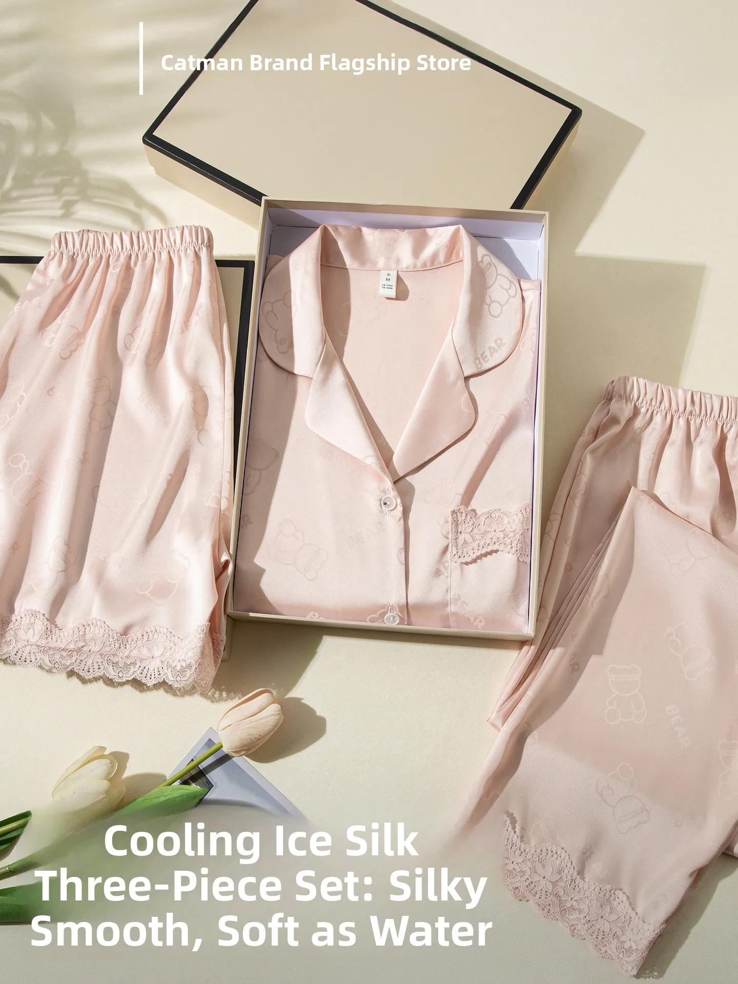 ice-silk-sleepwear-three-piece-set-women's-summer-2026-new-cool-feeling-sweet-gift-box-high-end-home-clothes-set