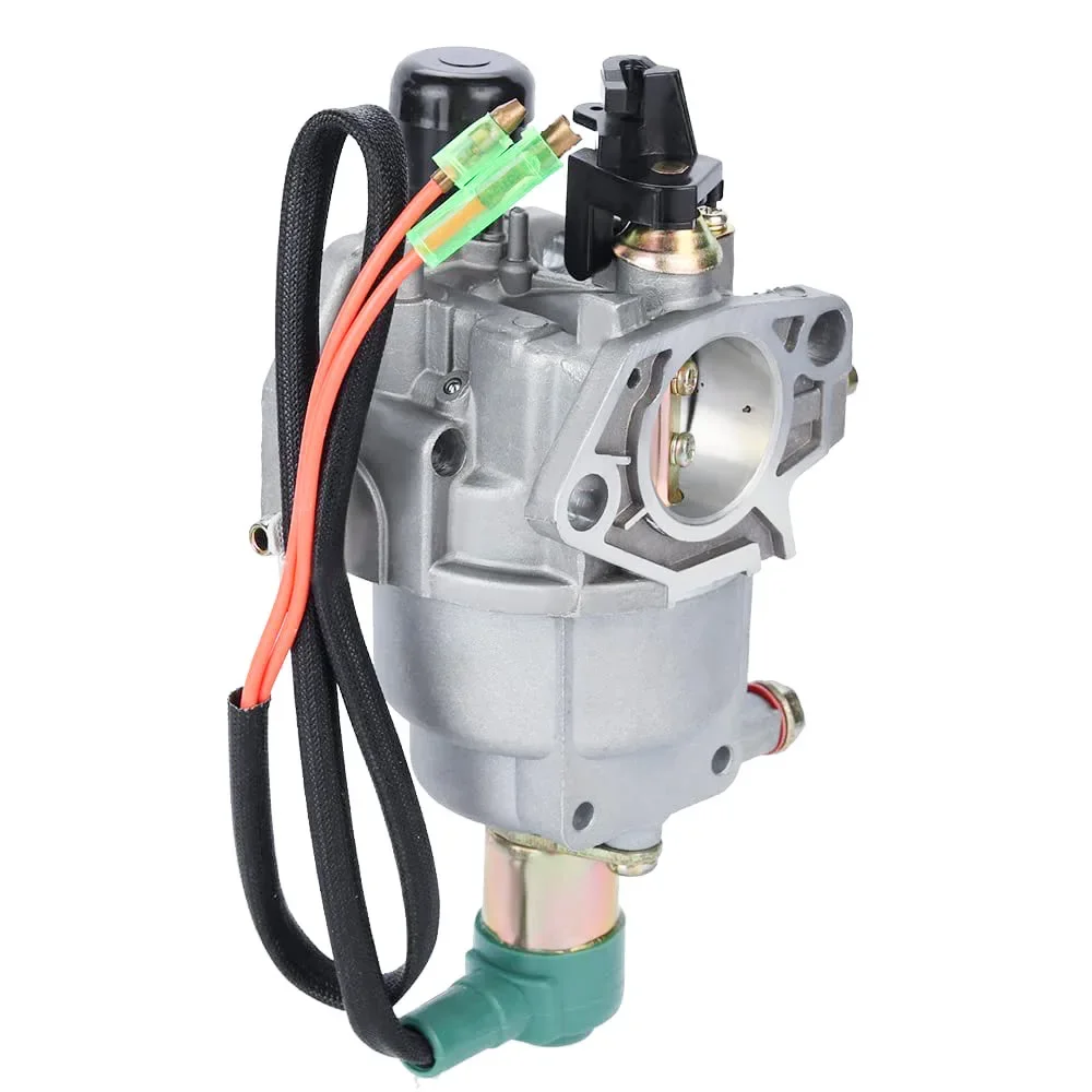 Carburetor with Fuel Solenoid Relay for Honda GX340 GX390 11HP 13HP Chinese 182F 188F Generator Engine Carb