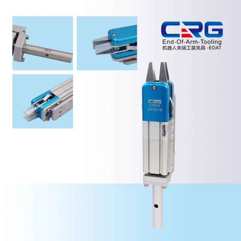 CRG GRP32A-30 Pneumatic Robot Sprue Gripper Tool Pneumatic Clamp for Eoat Made in China