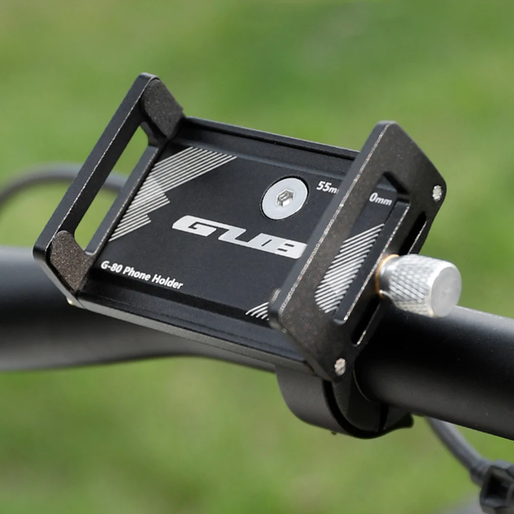 Bicycle Stem Cell Phone Mount Aluminum Alloy Motorcycle Phone Mount Electric Scooter Phone Holder for 2.16 To 3.93 in Smartphone