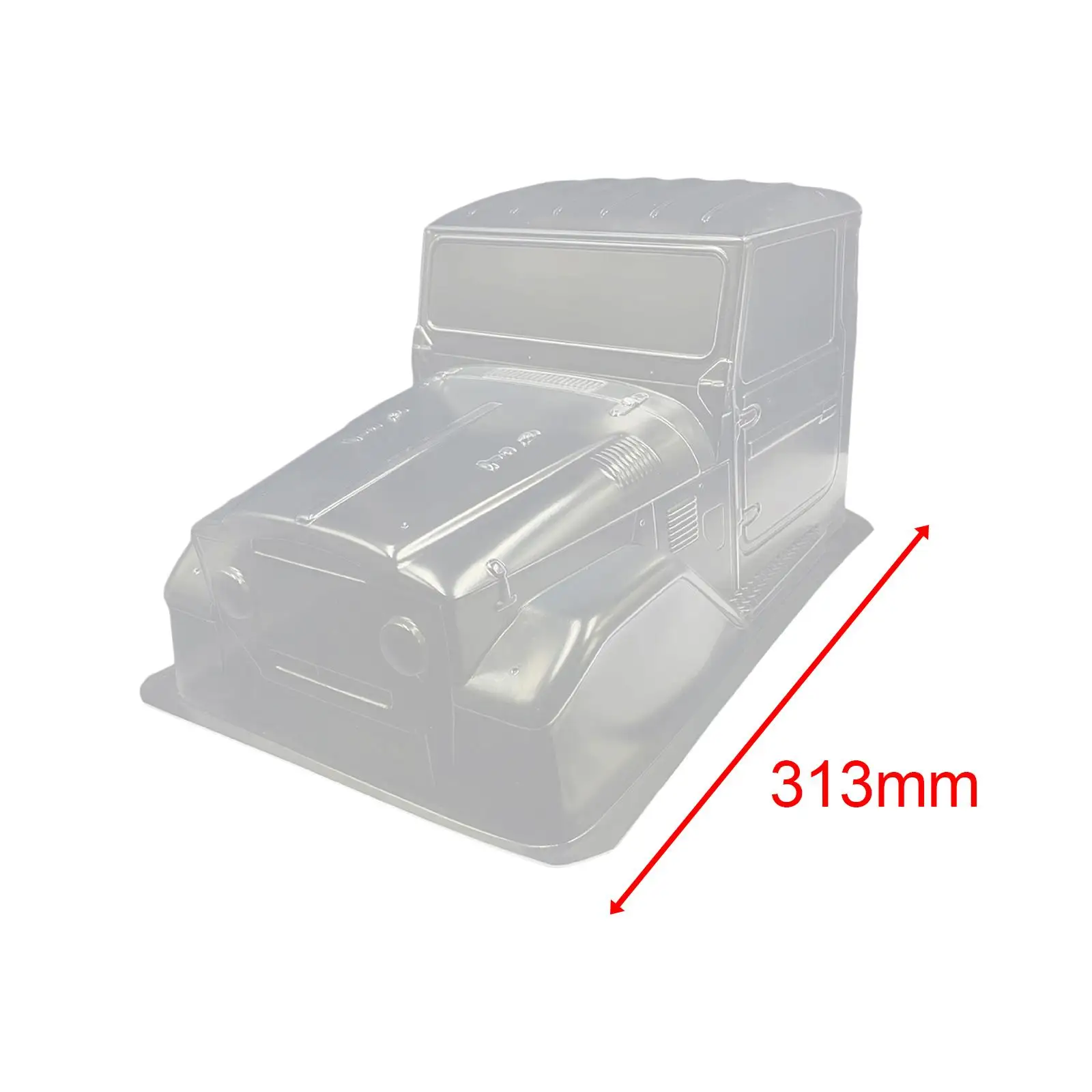 Coque de carrosserie pour voiture 1/10 RC, bricolage avec autocollants pour voiture inoler 90046 90047