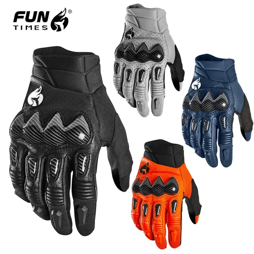 FUNTIMES Nuevos guantes de dedo largo para las cuatro estaciones, todoterreno, ciclismo al aire libre, ciclismo, motocicleta