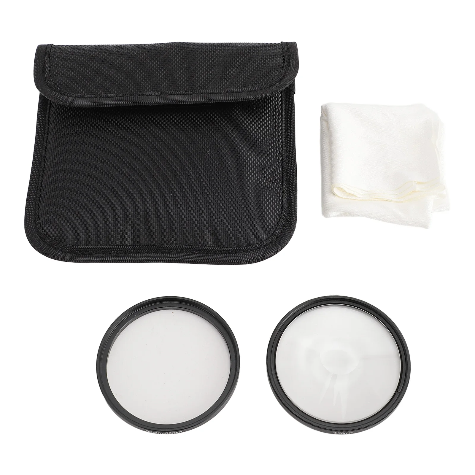 Prism Lens Filter  Oil Resistant Coating Effects Prism Lens Halo Frame Effect Twist Blur 55mm Double Sided for Photography