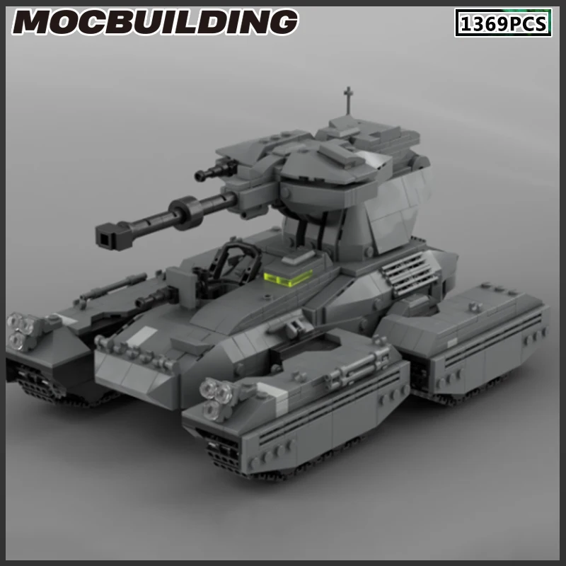 MOC Building Blocks Scorpion Tank Armored Car Model DIY Bricks Creative Assembly Toy Game Collection Christmas Gift Birthday