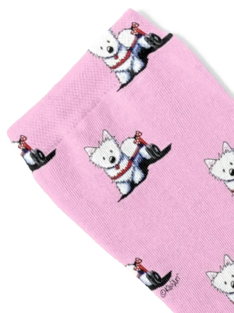 KiniArt Westie On Wheels Socks FASHION winter summer Socks Men's Women's