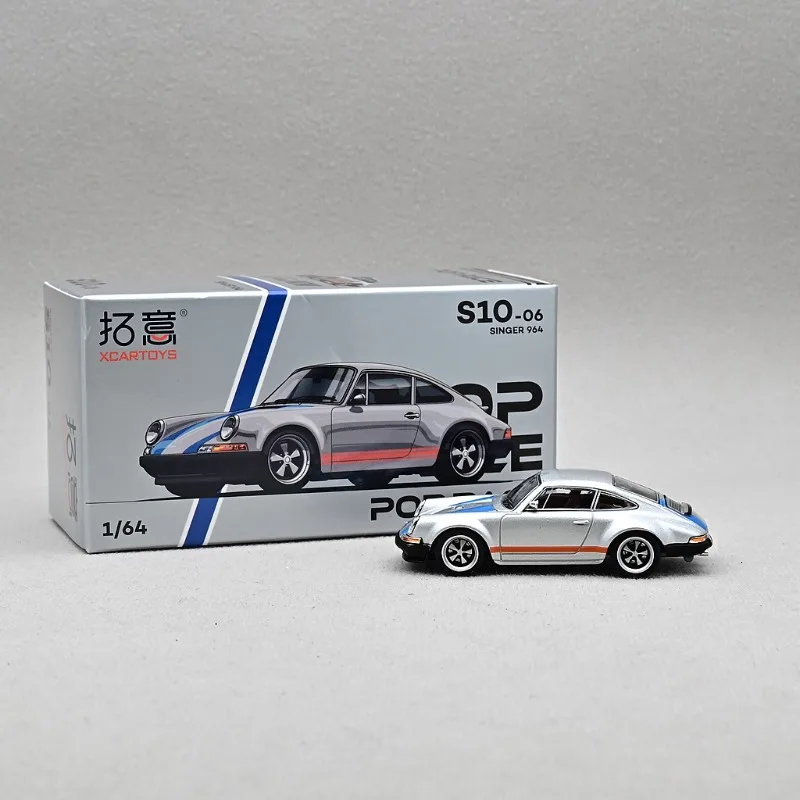 POPRACE 1/64 นักร้อง 964 ของเล่นโลหะผสมมอเตอร์รถDiecastโลหะรุ่นของขวัญ