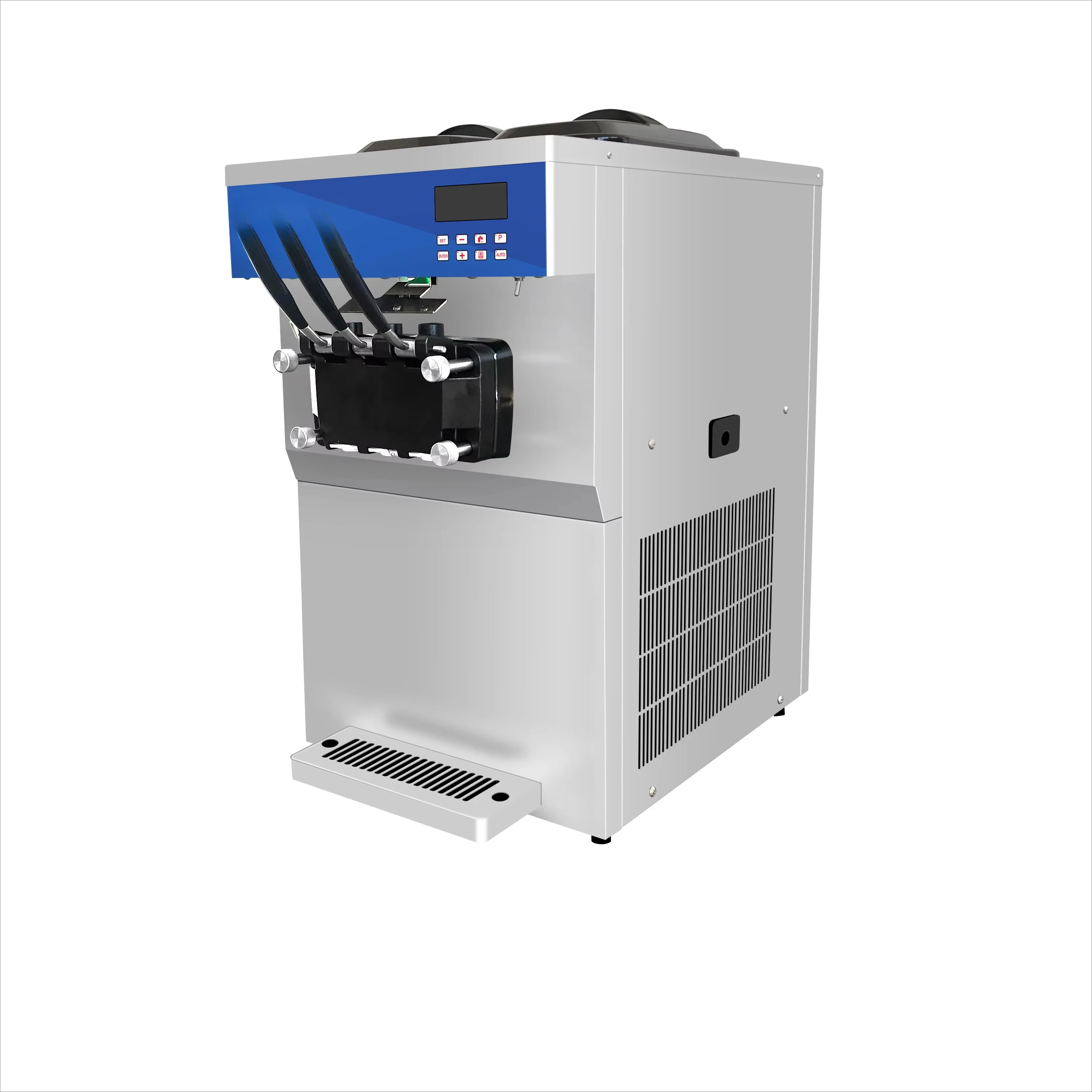 Automatic 3Flavor Soft Ice Machine/ Sundae / Serve Making Commercial Soft Serve Softserve Ice Cream Machine With CE ETL Approved