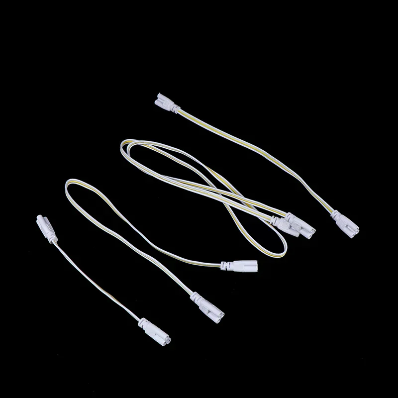 LED Tube Lamp Double-End Connector Cable T4/T5/T8 Compatible Double-Ended Wire for LED Light Connection