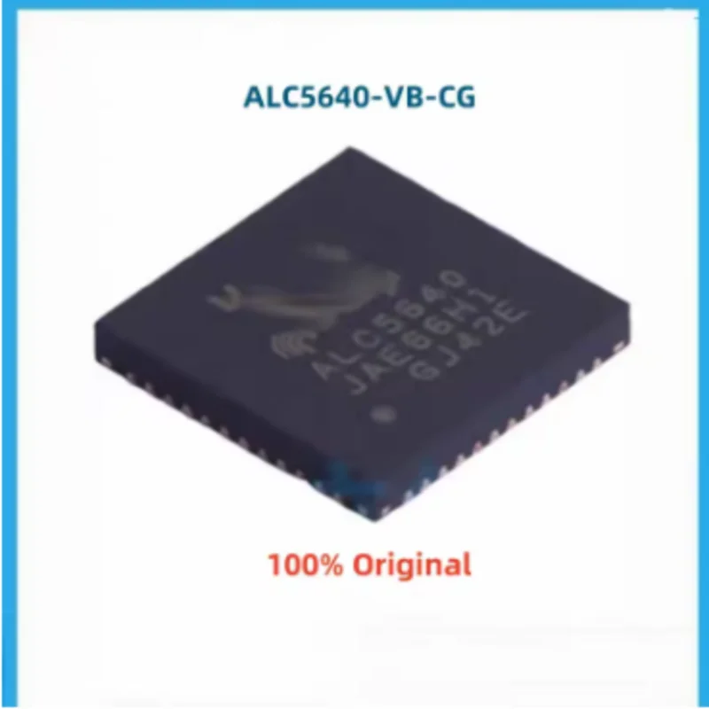 5PCS ALC5670-VC-CG ALC5640-VB-CG Multi-Channel Audio Hub CODEC 24Bit 192KHz I2S PCM TDM Built-in DSP Class D Amp