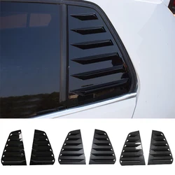 2PCS For Volkswagen VW Golf MK6 MK7 MK7.5 GTI R 2003-2020 Car Rear Shutter Cover Trim Window Louver Side Vent Trim