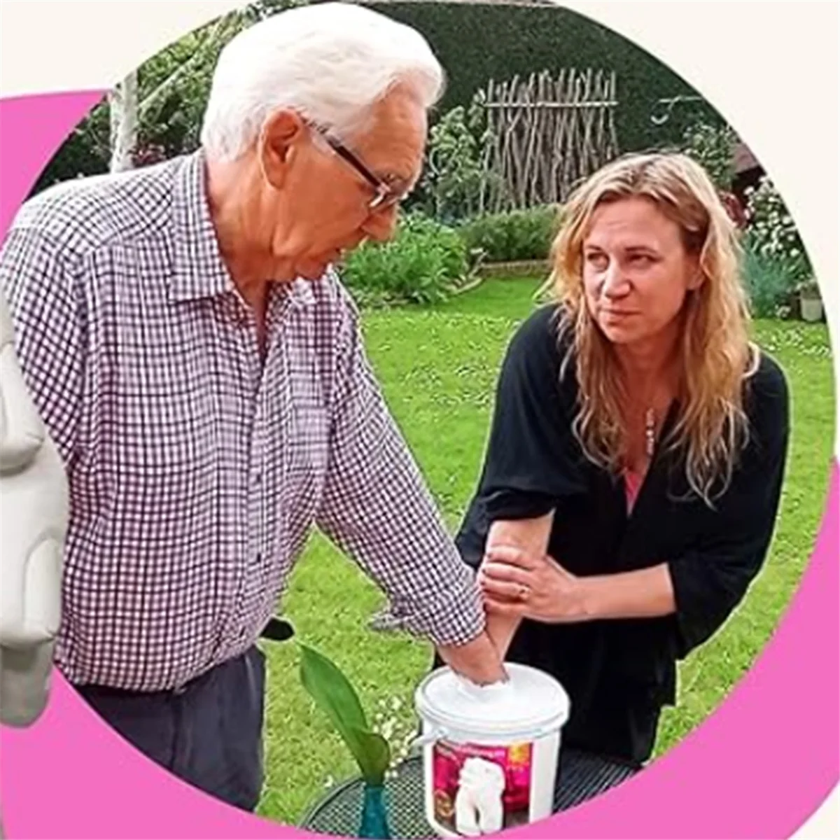 Hand Casting Couples Realistic Stone Sculpture for Two DIY Mother'S Day Handmade Mold Hand Cast Plaster Clone Finger,A image 6