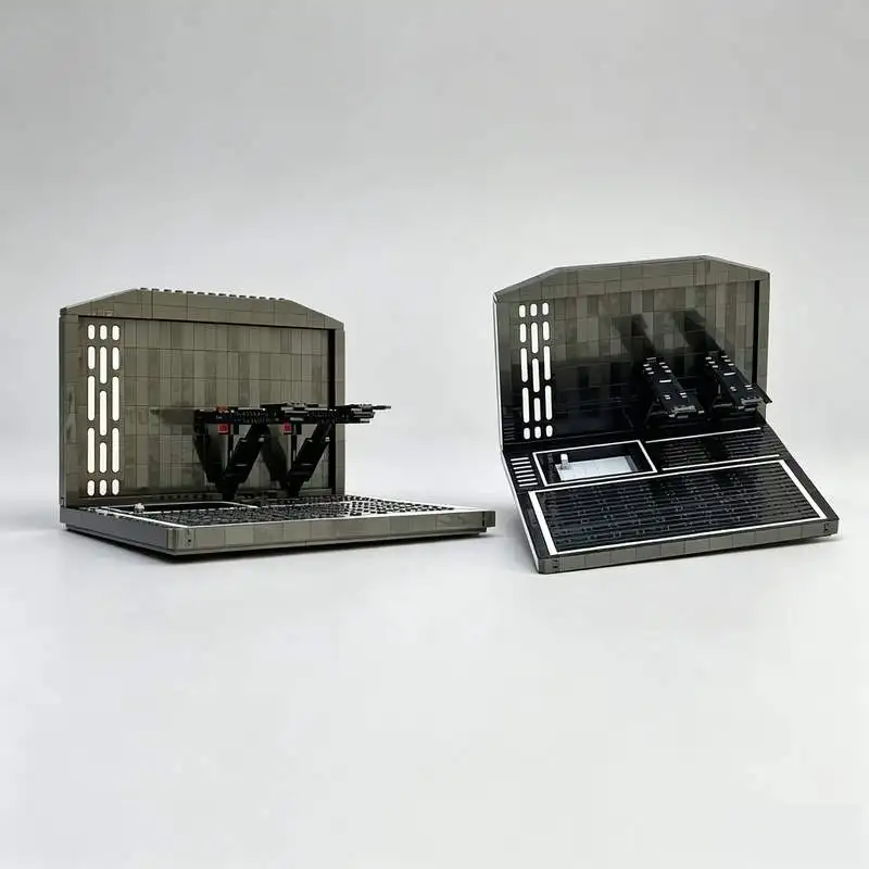 1780PCS Display Stand MOC Space Battle Modify Model Custom Puzzles DIY Assembly Education Toy Collection Show Case Festival Gift
