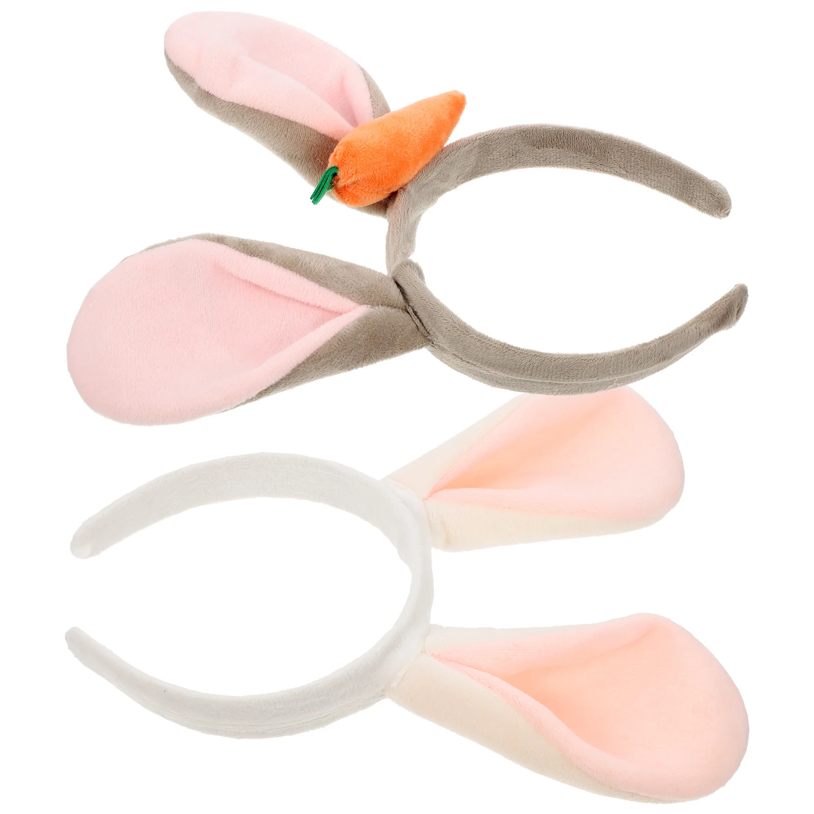 

2Pcs Bunny Ear Headband Cute Rabbit Ears Hairband for Festival Party Mask Masquerade Daily Wear Comfortable Design