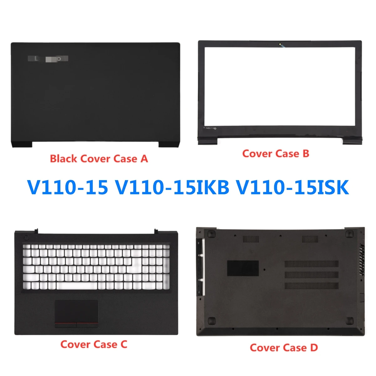 New Laptop For Lenovo V110-15 V110-15IKB V110-15ISK LCD Back Cover Case/Front Bezel/Palmrest/Bottom Base/Hinges