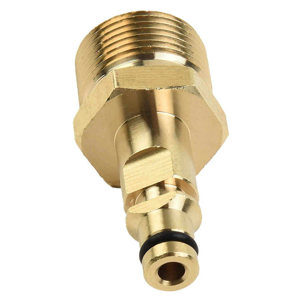 1pc Adapter M22 Pressure Washer Quick Connect Plug-In Nipple Hose Adapter Garden Supplies Accessories