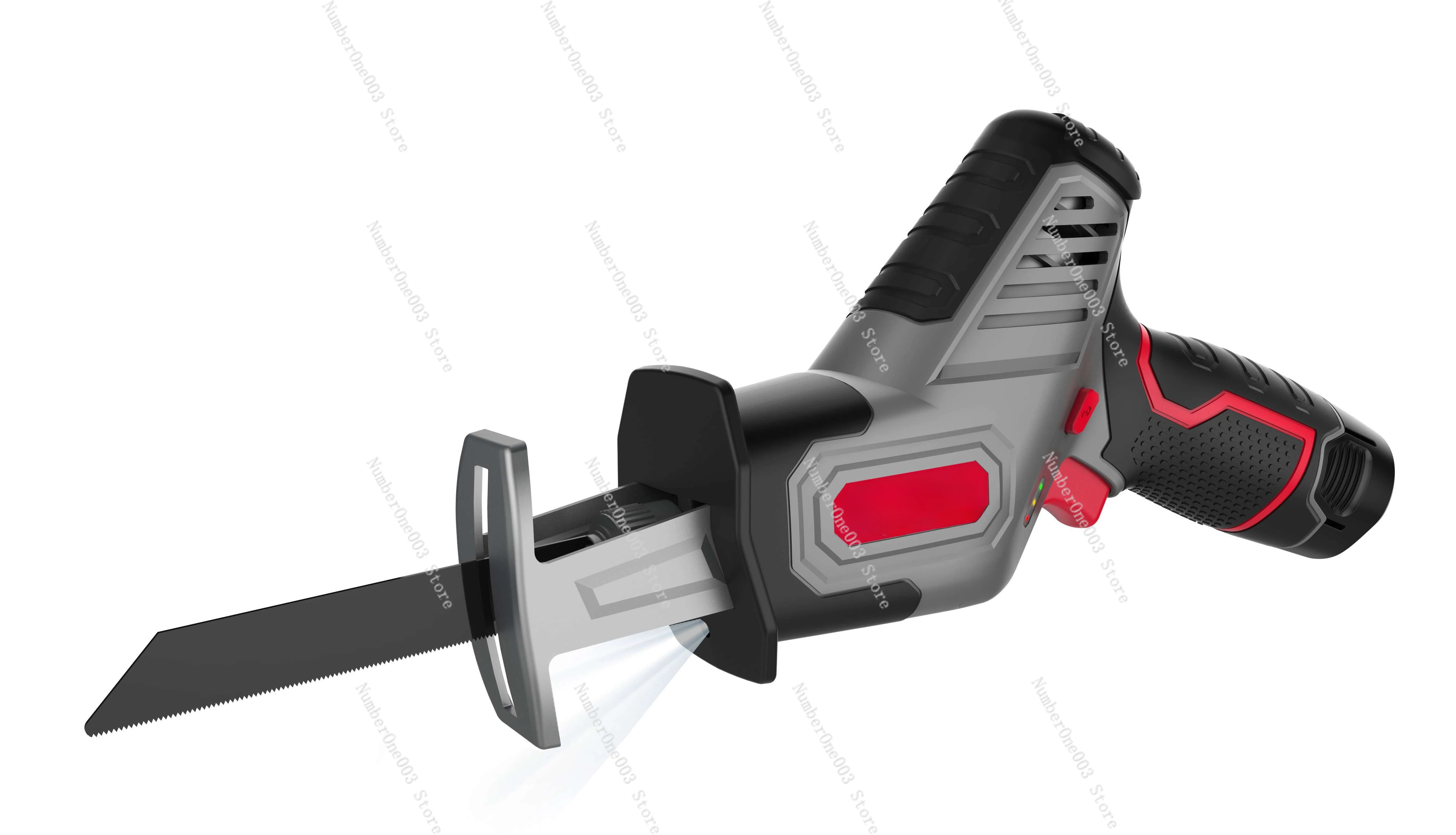 Hyper Tough 12V Max Lithium-Ion Compact Reciprocating Saw with 1.5Ah Battery and Charger, 80005