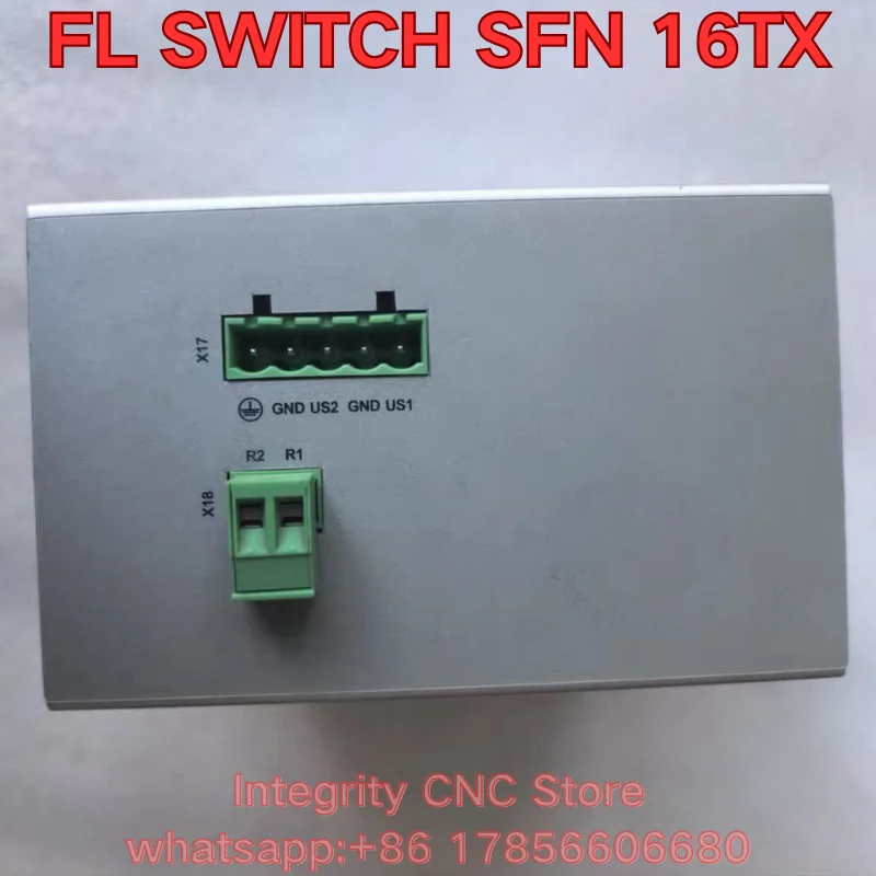 Second-hand FL SWITCH SFN 16TX industrial switch function test is normal 2891933 Latest Prices as of September 2026