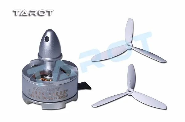 Tarot MT1806 1806 2280KV CW CCW Motor 5-inch 3-leaf Propeller for QAV 200 250 Quadcopter 5045 GEPRC Mark iflight RC drone