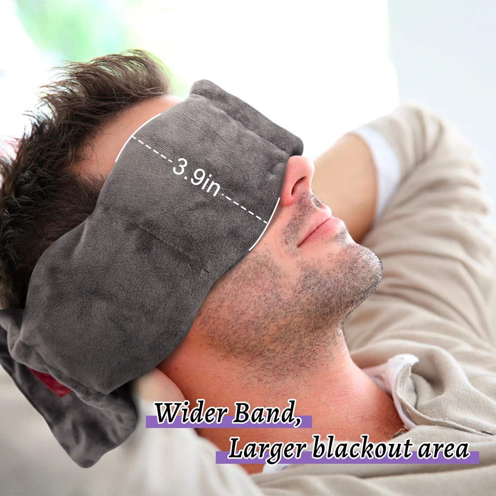 Pressure Sleep Mask Light Blocking Sleeping Traveling Relaxation Comfortable Sleeping Eye Cover Sleeping Aid for Sleep Patch