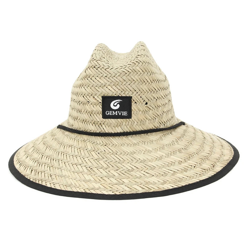 GEMVIE-sombrero de paja con borlas de concha para hombre y mujer, sombrero vaquero occidental, tejido a la moda, para el sol y la playa, 2024