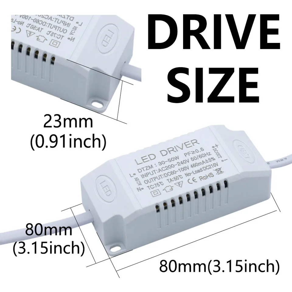 LED ドライバー 30-50 ワット 60-80 ワット電源ユニット DC60-100V